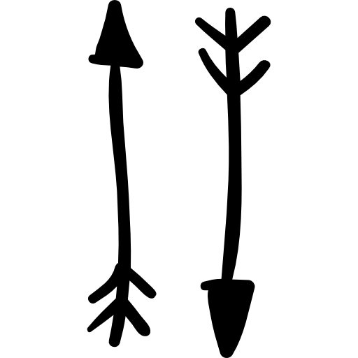 Up and down arrows
